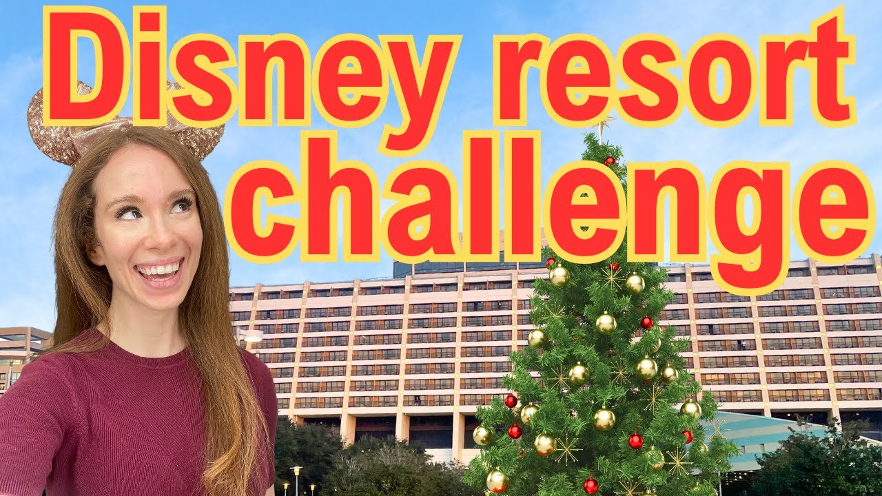 EPIC Disney World resort hopping at the holidays
