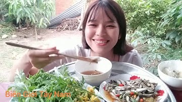 Cô Nhân vlog - Cá Linh Kho Me - Món Đặc Sản Mùa Nước Nổi Bình Thường Có Tiền Cũng Không Có Mà Ăn Ạ 😋