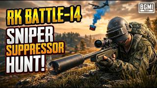 RK BATTLE-14 || SNIPER SURPRESSOR HUNT || I PAD PRO  NEXT LEVEL GAME PLAY screenshot 2