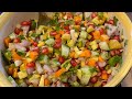 Easy, zero oil salad @Mylaporekitchens