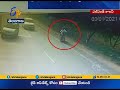 CCTV captures horrific road accident in Telangana