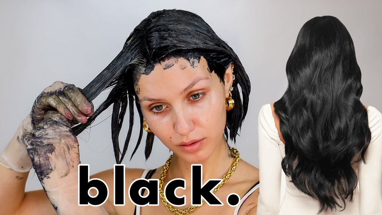 DIY Black and Silver Hair Dye - wide 1