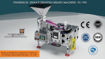 Semi Automatic Tablet & Capsule Counting Machine | Tablet Counter | Capsule Counter | Pill Counter