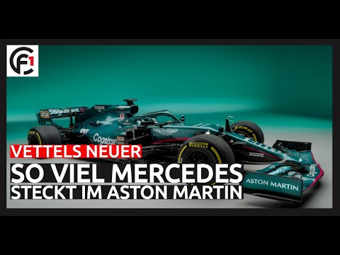 Sebastian Vettels neuer Aston Martin AMR21