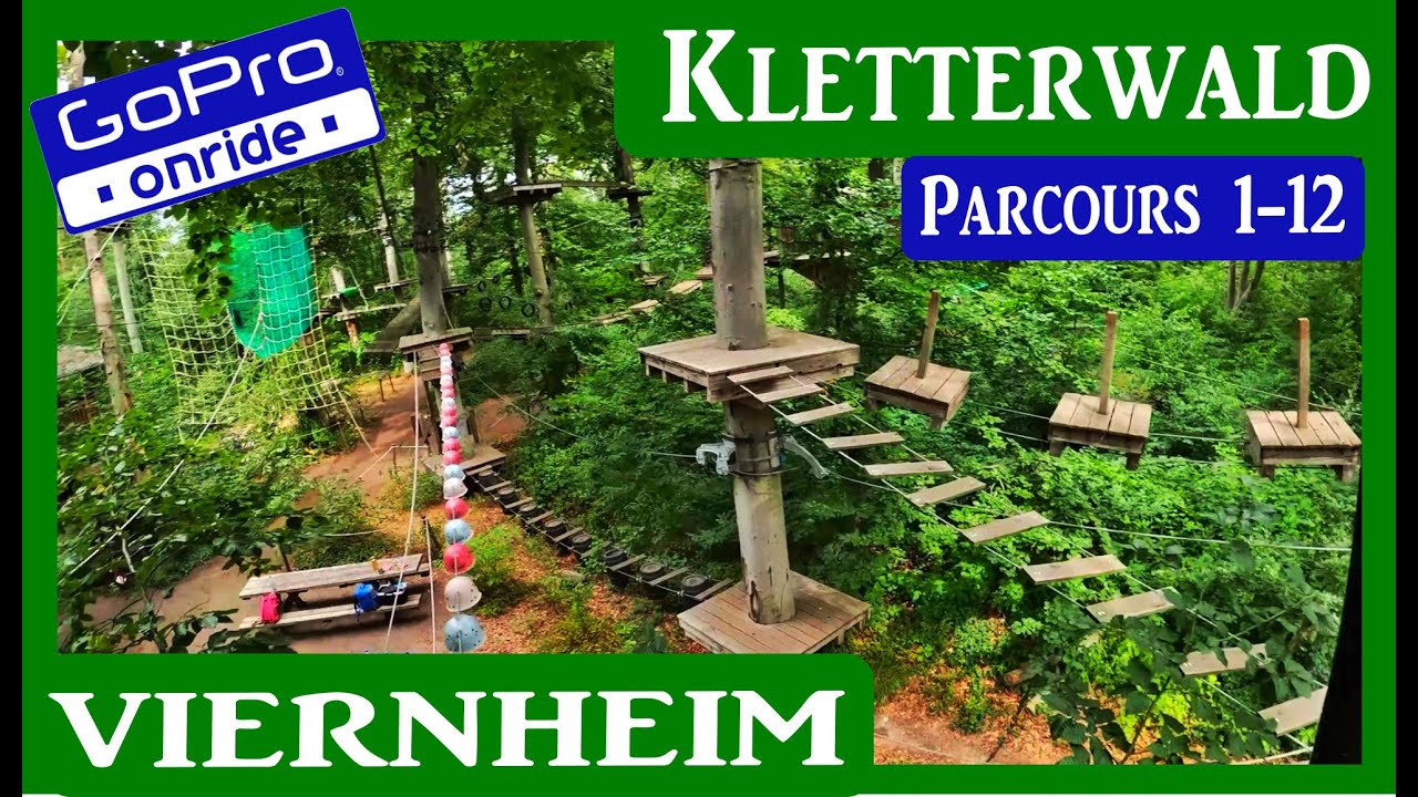 kletterwald-viernheim-parcours-1-12-onride-gopro-tour-4k-youtube