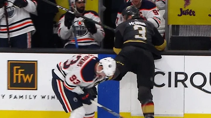 Ryan Nugent-Hopkins exits game after hit from Brayden McNabb
