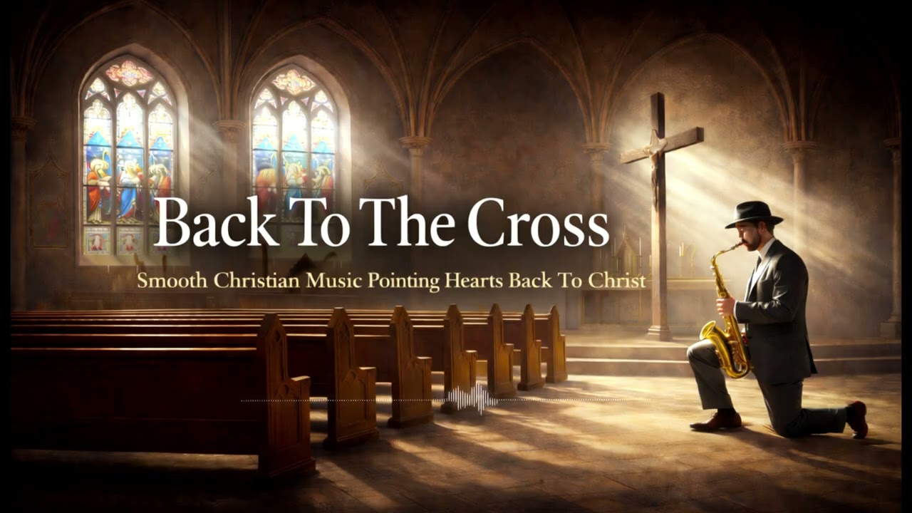 GLORY AROUND US | Music Anchored in Christ | Relaxing Jazz and R&B Worship Music | Back to the Cross