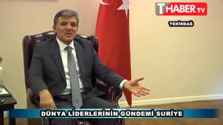 DÜNYA LİDERLERİNİN GÜNDEMİ SURİYE