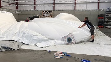 AIR-SPACE.CO.NZ - Install Of 14m Dome