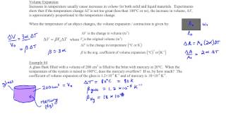 Chapter 12, Volume Expansion & Example #4
