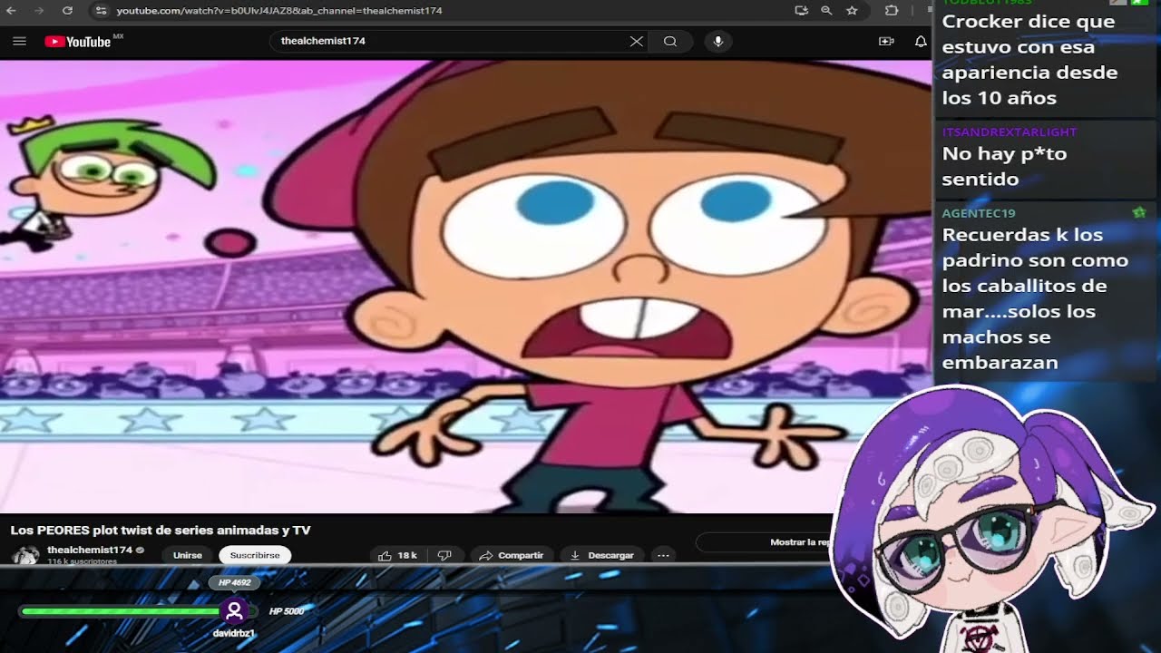 Video reaccion: Los PEORES plot twist de series animadas y TV de @thealchemist174