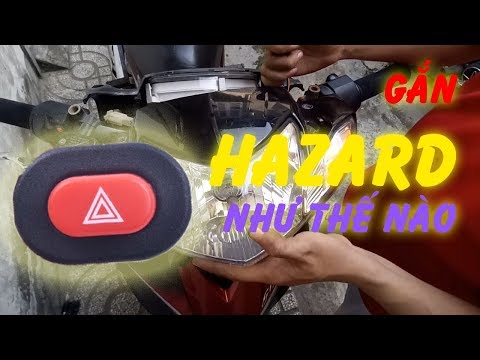 Video Hướng dẫn gắn nút HAZARD - Đèn ưu tiên - youtube
