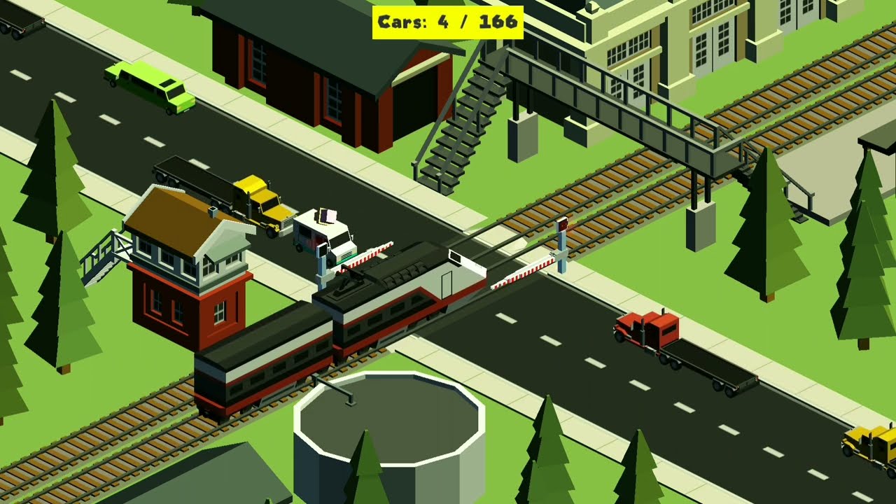 Fumikiri | Railroad Crossing | Railway Crossing | Gameplay 0300