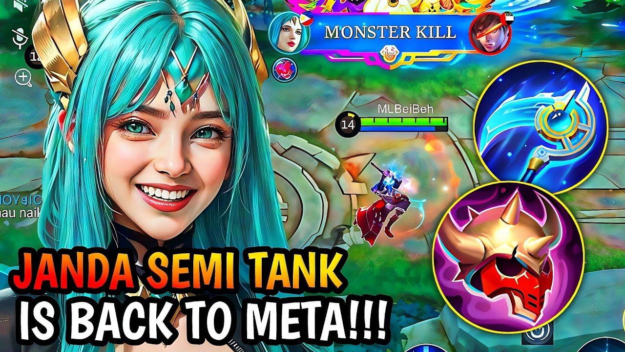 VEXANA DI BUFF BESAR BESARAN! INI DIA VEXANA BUILD EMBLEM TERBARU 100% TAK TERKALAHKAN| MLBB