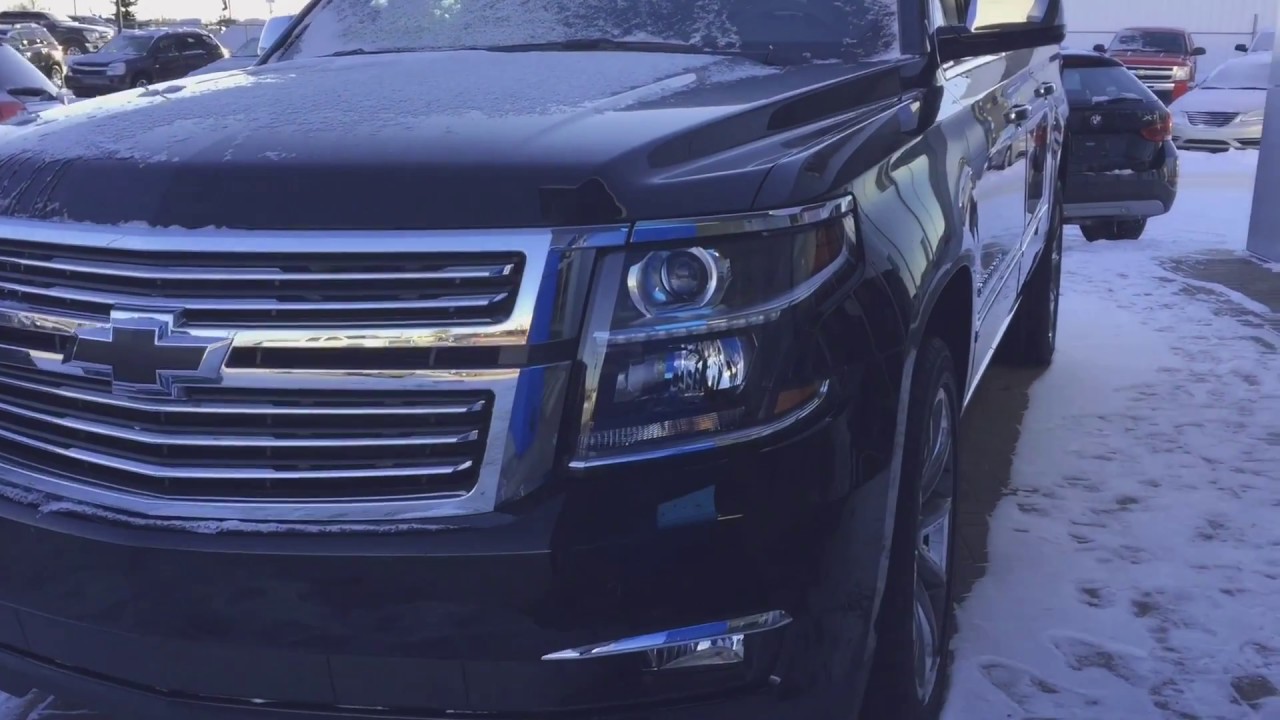 2017 Chevrolet Suburban Premier LZ *NEW* / Black 4X4 LOADED / 17n027