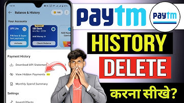 Paytm History Delete Kaise Kare 🗑️ | Paytm Account Permanently Delete & Transaction History Guide