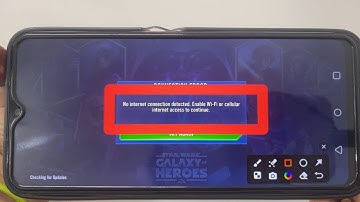 Fix No internet connection detected. Enable Wi-Fi or cellular internet access to continue. problem