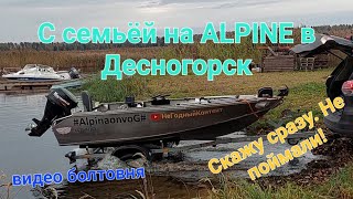 С семьёй на Alpine GT400 в Десногорск видео болтовня!