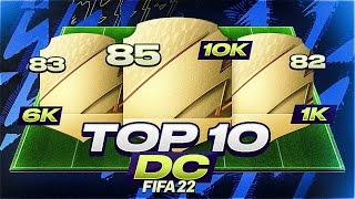 LOS 10 DELANTEROS BARATOS MAS CHETADOS DE FIFA 22 !!