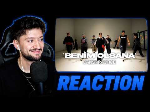 [TR] CRUSH - Benim Olsana | Dance Practice | Tepki