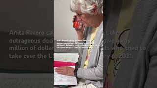 Anita calling senators on giveaway to insurrectionists of January 6, 2021.