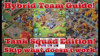 How To build a Hybrid Tank Team!