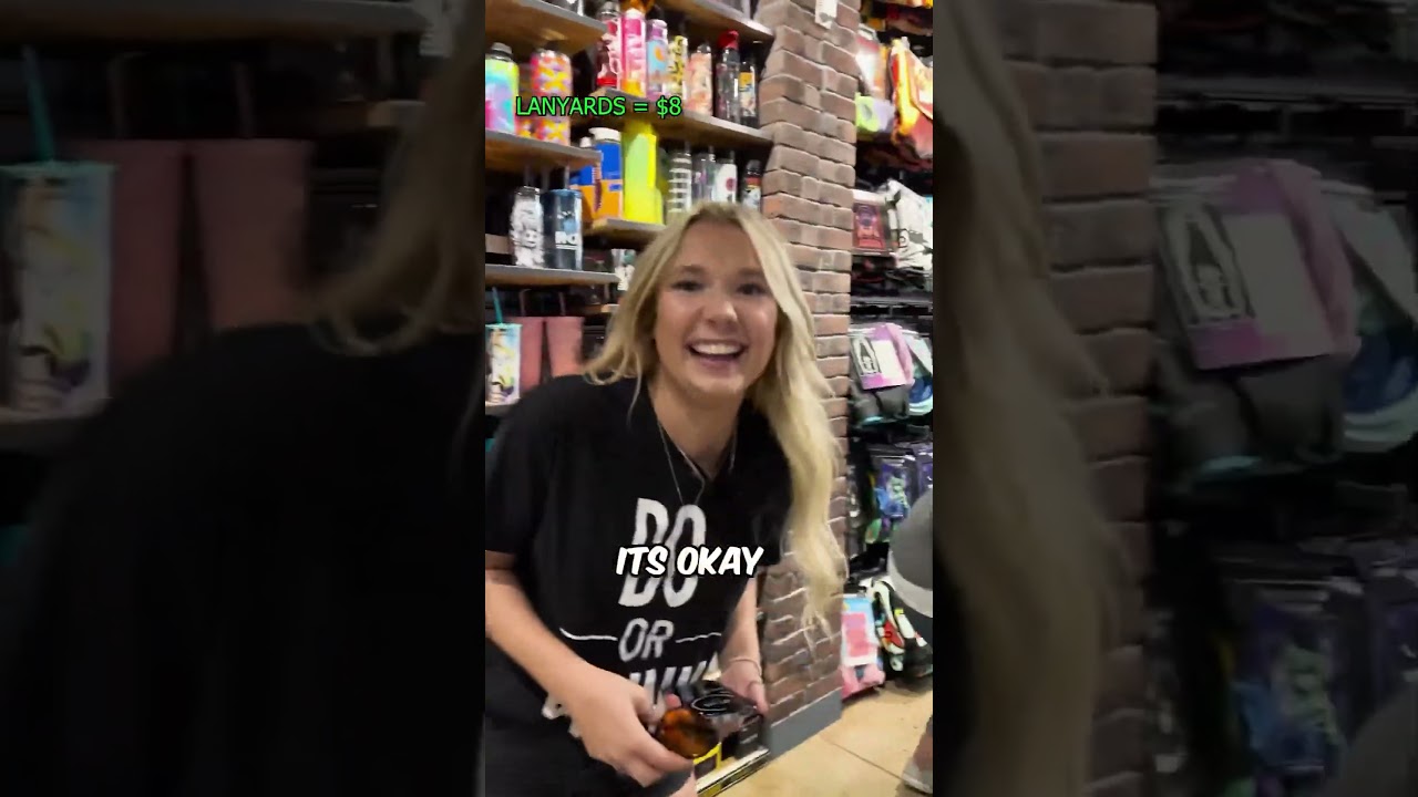 She definitely knows her way around that store! 