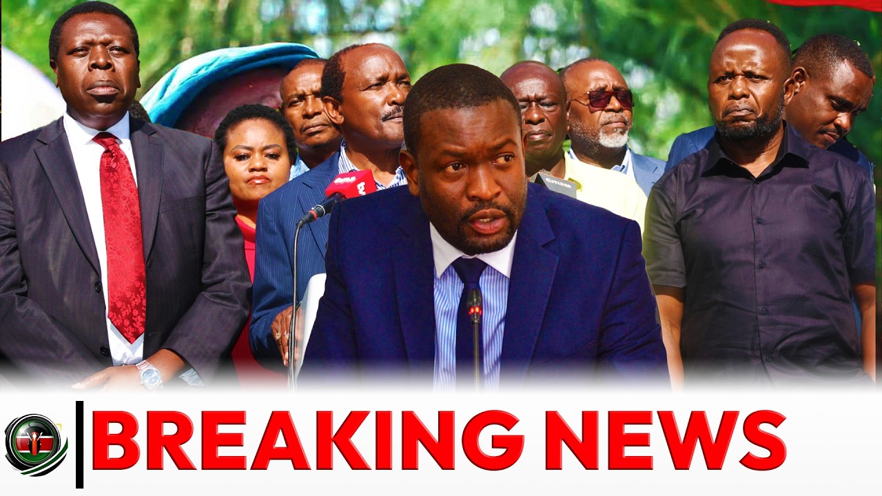 🔴Breaking News: Edwin Sifuna Joins United Opposition Officially
