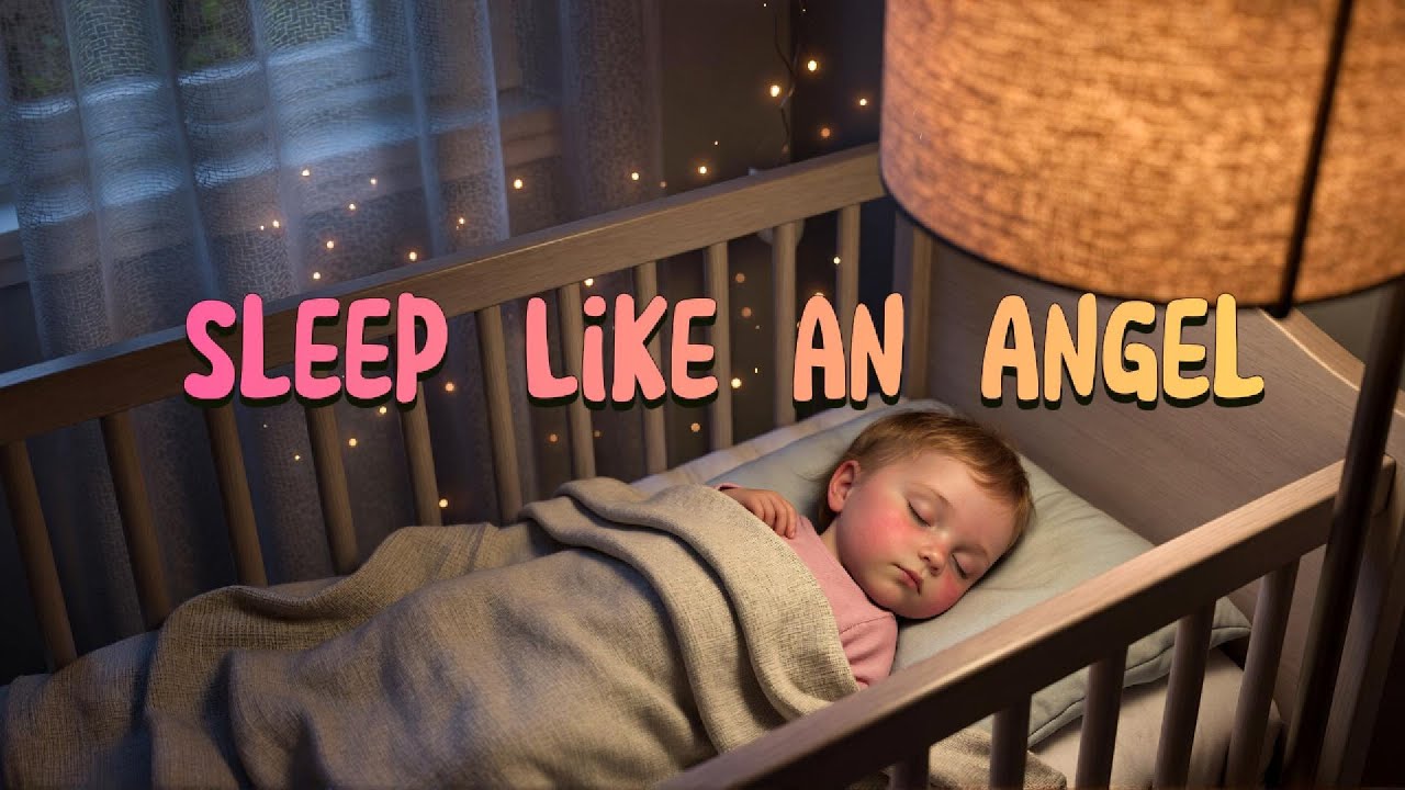 Sleep Like an Angel 🤍(Animated) | Soft Mozart Lullaby for Babies | Peaceful Baby Sleep | BibiKids