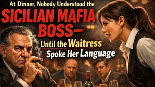 At Dinner, Nobody Understood the Sicilian Mafia Boss— Until the Waitress Spoke Her Language
