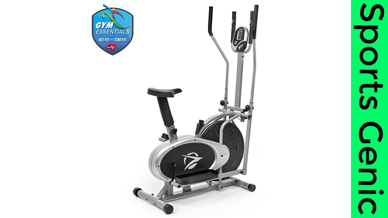 2 in 1 exercise bike and elliptical