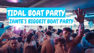 Zante Boat Party 2025 | Zante's Best Boat Party | Tidal Boat Party