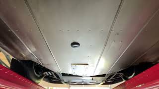 1976 Ferrari 308 GTB “Vetroresina” underside inspection