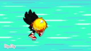 Dark Sonic vs Starfall Super Sonic (FlipAClip Sprite Test)