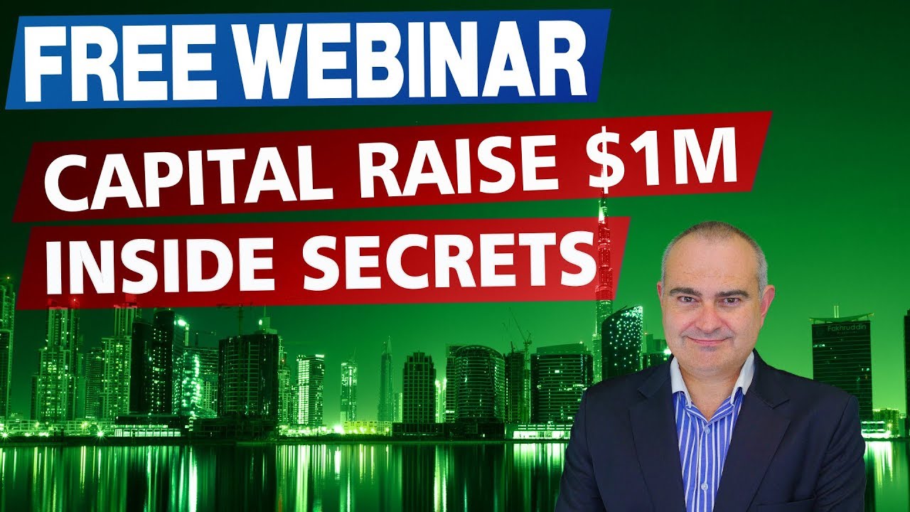 How To Raise $1 Million In Capital FREE WEBINAR 