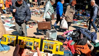 Поход на барахолку Санкт-Петербурга. Блошиный рынок на Удельной