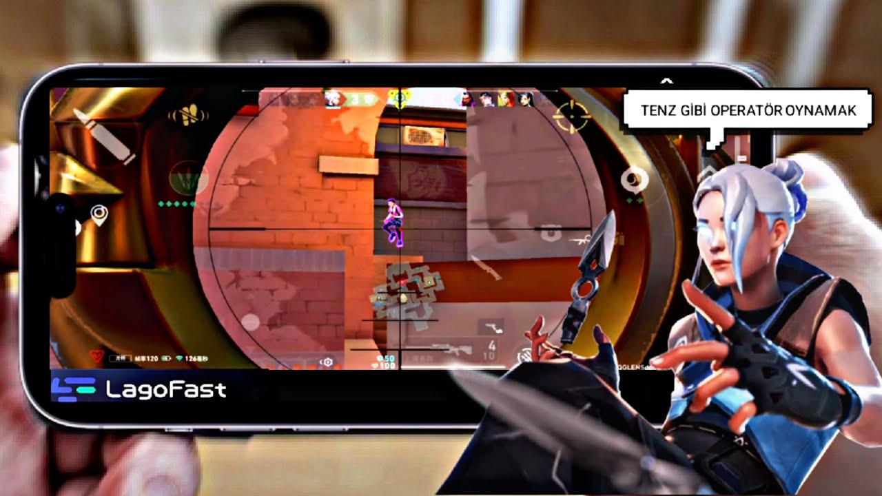 VALORANT MOBİLE | KARŞI TAKIM SORU İŞARETİ ATMAKTAN BAŞKA BİŞEY YAZAMADI TENZ GİBU OPERATÖR OYNAMAK 