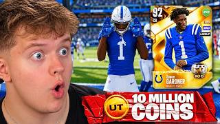 I spent EVERY coin on 92 Speed Sauce Gardner... (He's INSANE!)