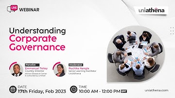 Webinar-Understanding Corporate Governance
