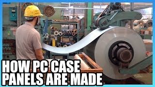 How PC Case Panels Are Made: Raw Metal Factory Tour in Taiwan, ft. Lian Li