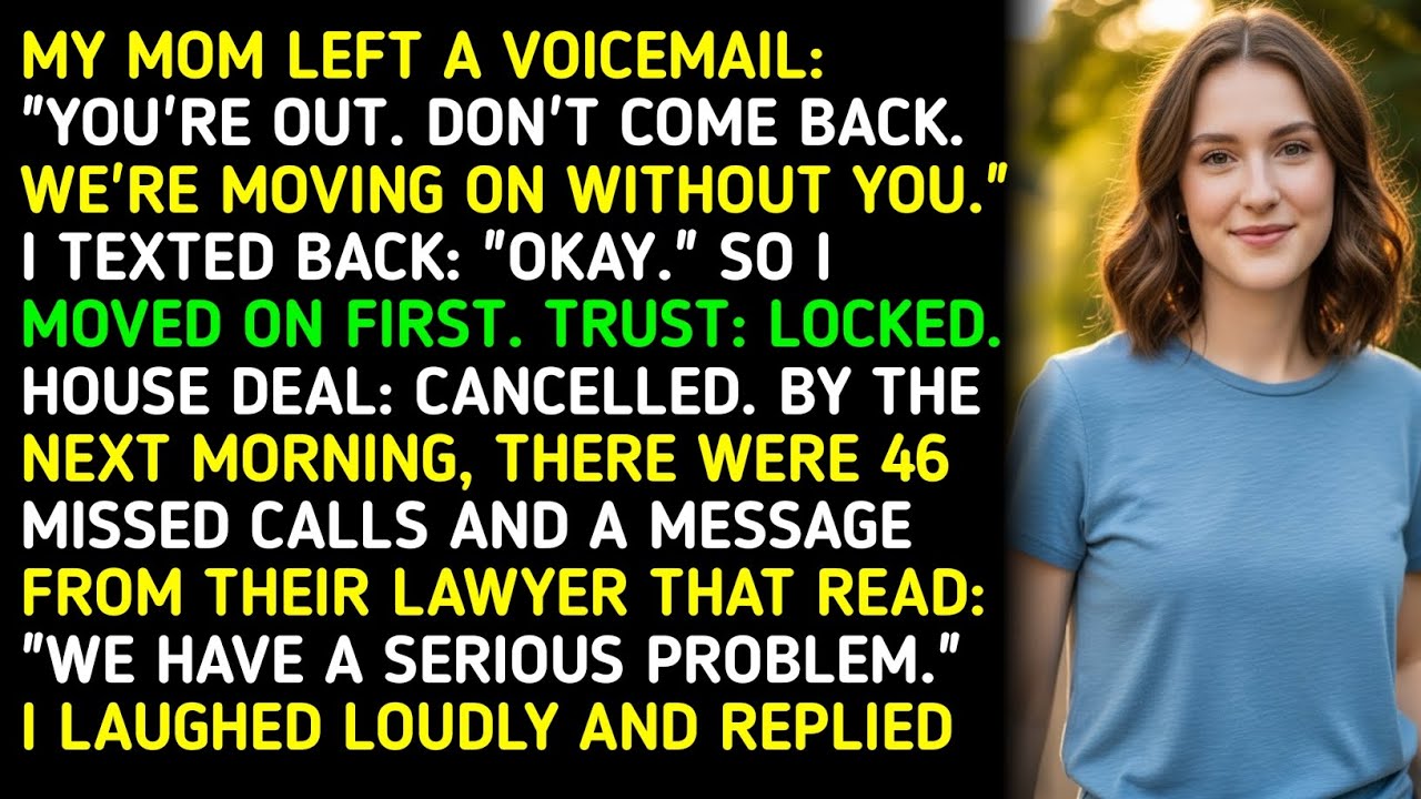 MY MOM LEFT A VOICEMAIL: 