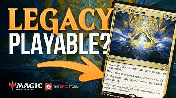 The most creative Legacy storm deck ever? Song of Creation! Narset + Echo = GG | Magic The Gathering