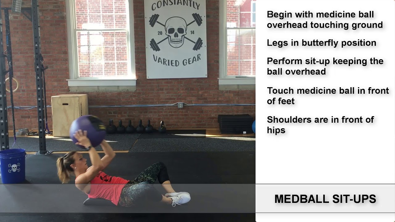 TTSL Daily Movement How To Med Ball Situps YouTube