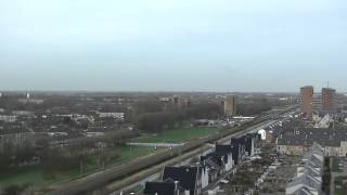 Doorkomst NS DDZ Station Heemskerk (gefilmd vanaf flat)