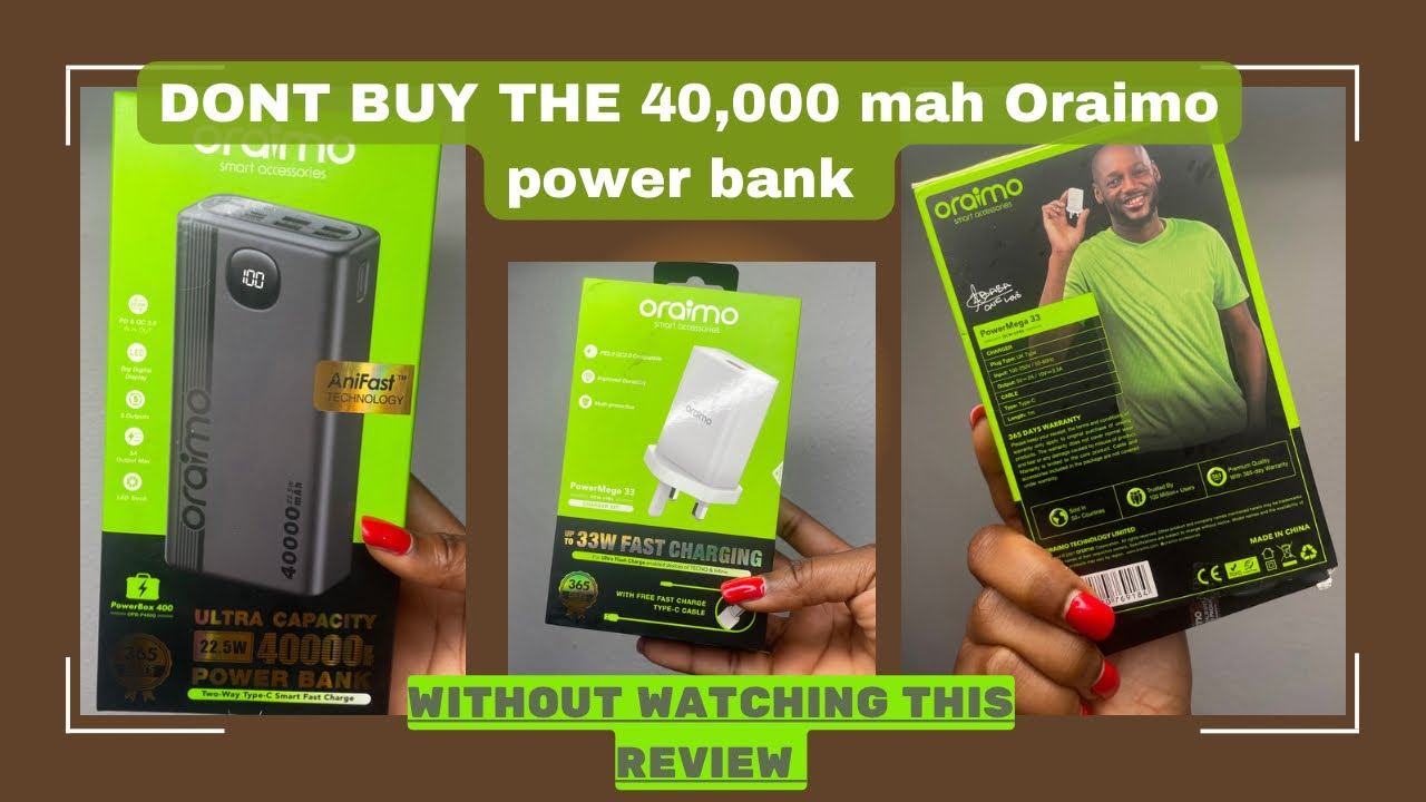 Oraimo MagPower Battery Pack - Unboxing, Tests & Everything You Wanted To  Know ! 