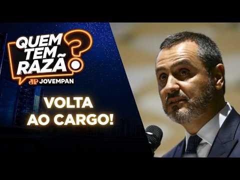 Flávio Dino determina reintegração imediata de Andrei Rodrigues | QUEM TEM RAZÃO?