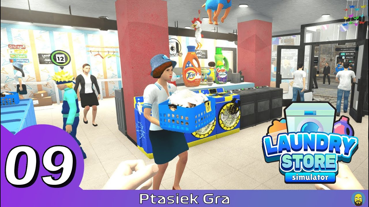 Laundry Store Simulator 09 - Odkrycie tego zajęło mi 60 godzin gry || Pełna wersja