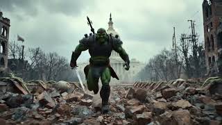 Blake The Super Mutant Warrior In The Capitol Wasteland