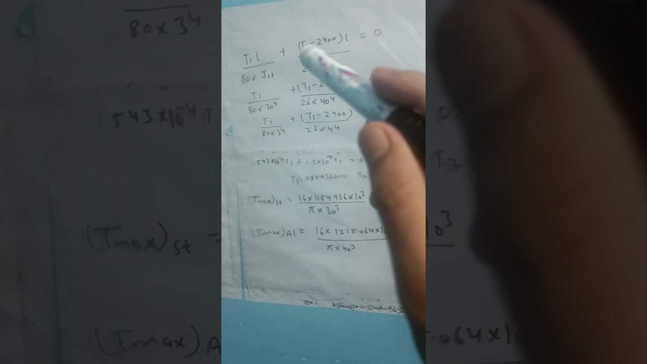 Statically Indeterminate Shaft question COMPATIBILITY || TORSION (By AIR 94) GATE ESE PSUs ♥️💯
