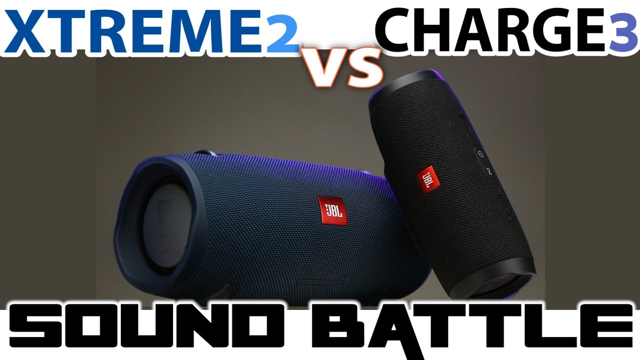 JBL 2 VS CHARGE 3 :Sound Battle - YouTube